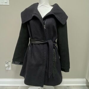 Nicole Miller Shawl Collar Coat